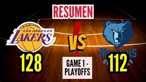 lakers vs memphis game 2|Los Angeles Lakers 128 vs 112 Memphis Grizzlies summary: .